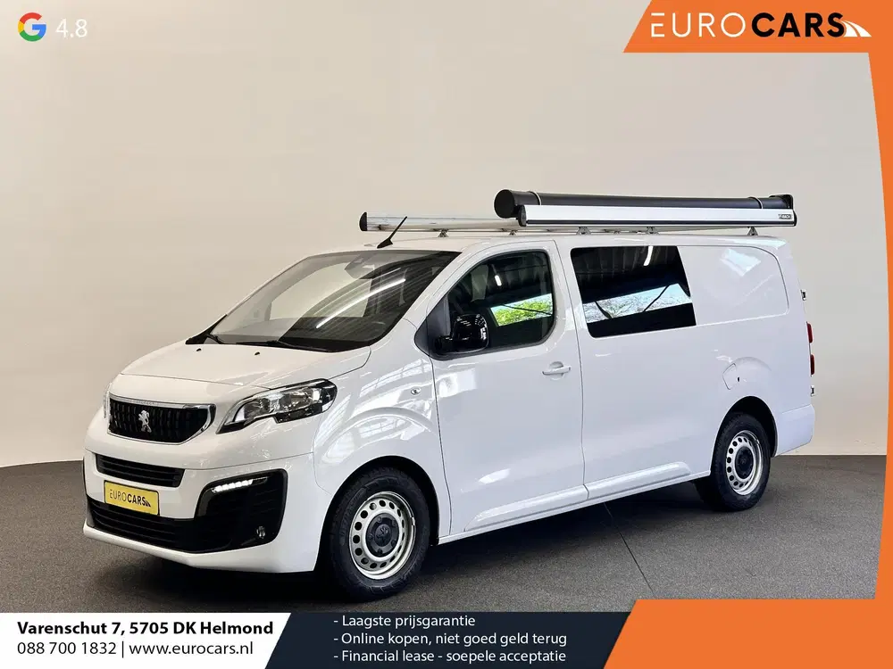 Peugeot Expert 2.0HDI 145PK Long Asphalt Dubbele Cabine A uit 2022