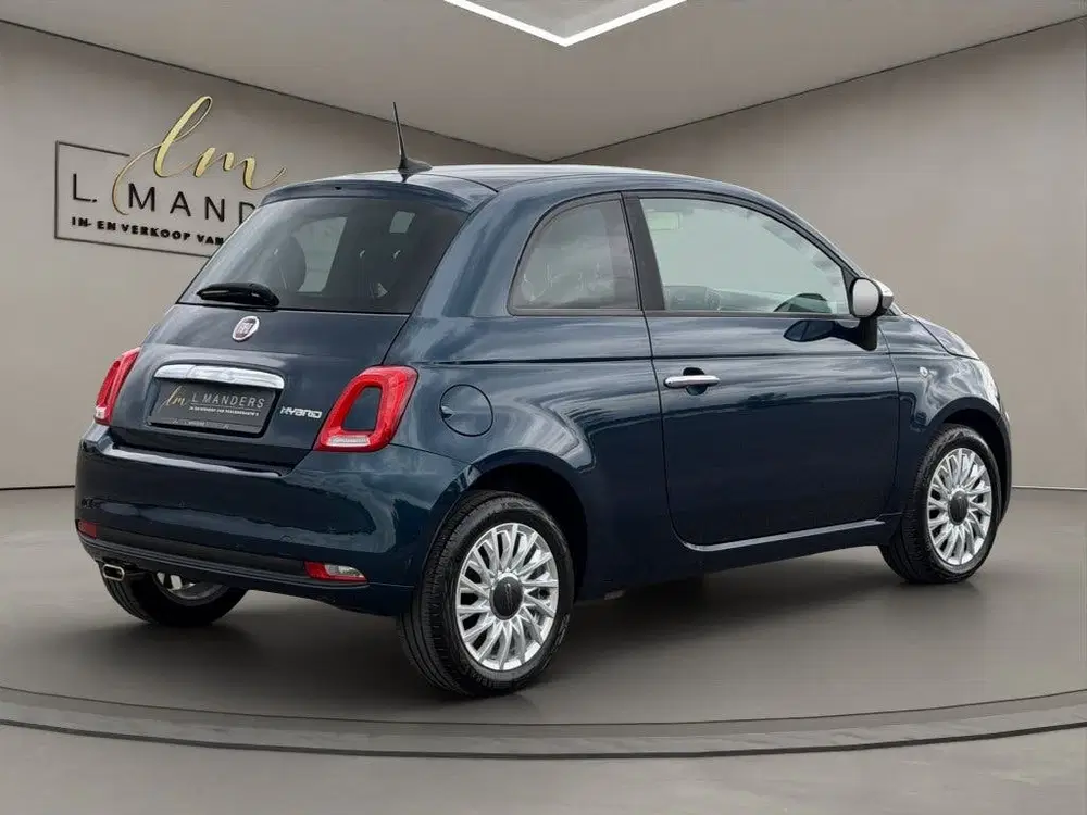 Fiat 500 1.0 Hybrid Dolcevita 2024 BLAUW uit 2024, foto 11