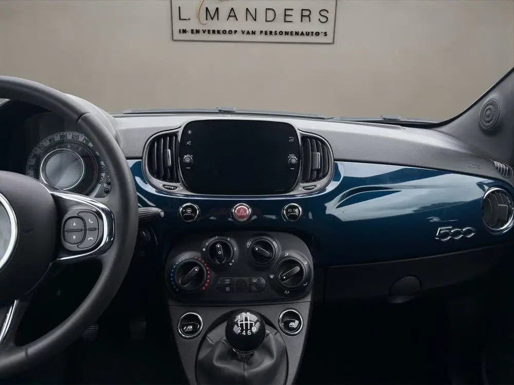 Fiat 500 1.0 Hybrid Dolcevita 2024 BLAUW uit 2024, foto 16