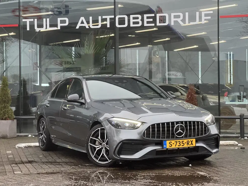Mercedes-Benz C-Klasse 300 AMG Line Pano 360Cam Burmester 19"LMV uit 2022, foto 2