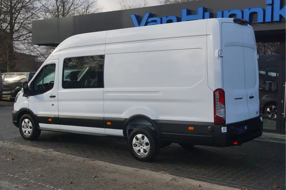 Ford Transit 350L 130PK L4H3 Dubbel Cabine BPM VRIJ Nav uit 2024, foto 3