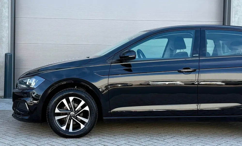 Volkswagen Polo 1.0 TSI Highline United 2021 Zwart NAP|APK uit 2021, foto 4
