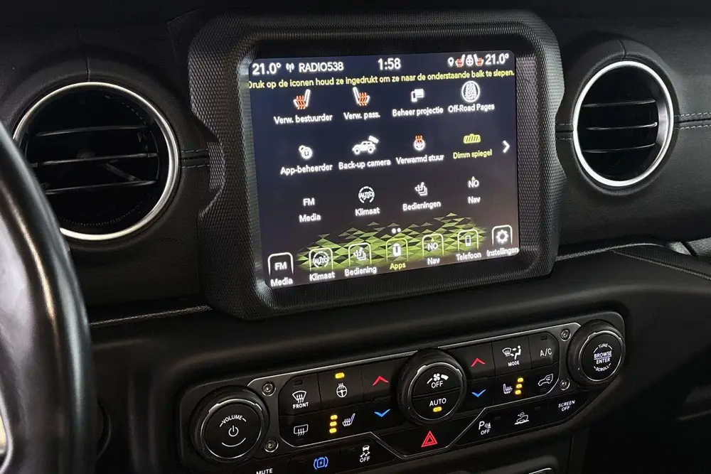 Jeep Wrangler 4xe 380 Rubicon Leder Stuur-Stoelver uit 2021, foto 13