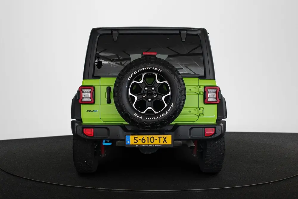 Jeep Wrangler 4xe 380 Rubicon Leder Stuur-Stoelver uit 2021, foto 15