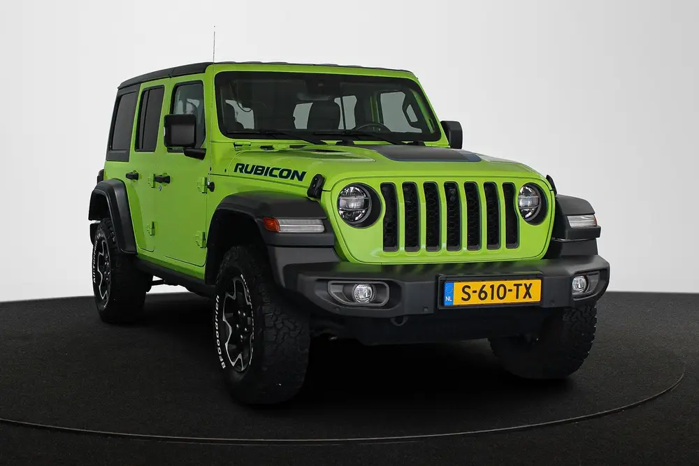Jeep Wrangler 4xe 380 Rubicon Leder Stuur-Stoelver uit 2021, foto 2