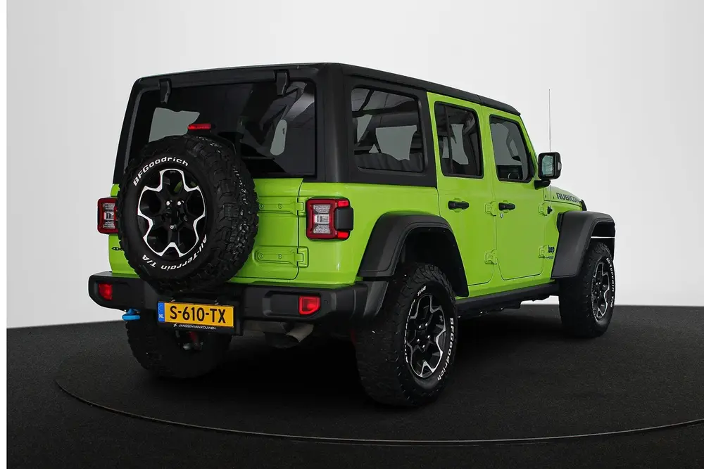 Jeep Wrangler 4xe 380 Rubicon Leder Stuur-Stoelver uit 2021, foto 3