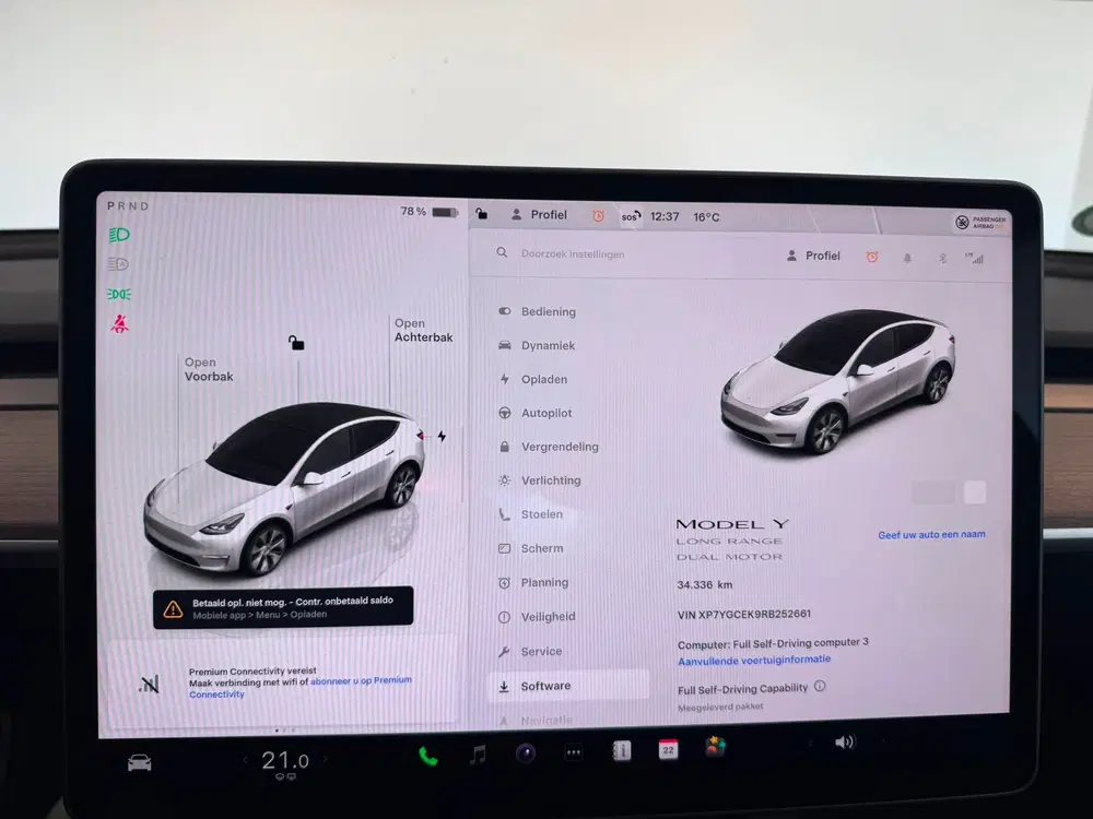 Tesla Model Y Long Range AWD 75 kWh uit 2023, foto 20