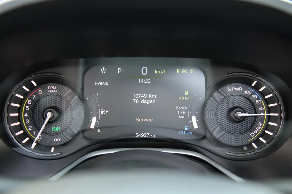 Jeep Compass 4xe 240 Plug-in Hybrid Electric S Pano BTW ! uit 2021, foto 12