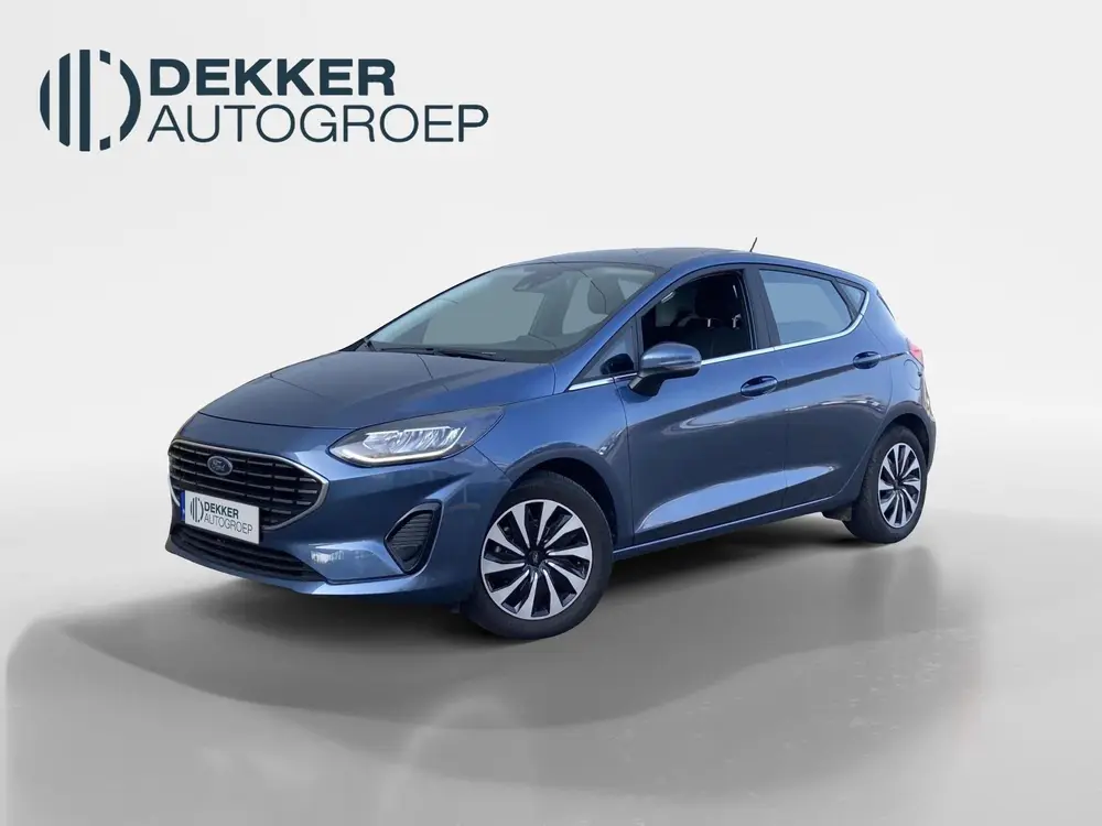 Ford Fiesta 1.0 EcoBoost Hybrid 125 pk Titanium Apple uit 2023