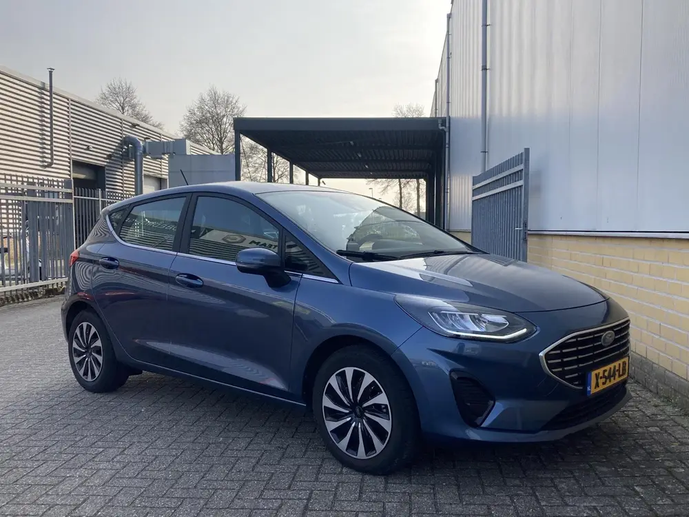 Ford Fiesta 1.0 EcoBoost Hybrid 125 pk Titanium Apple uit 2023, foto 4