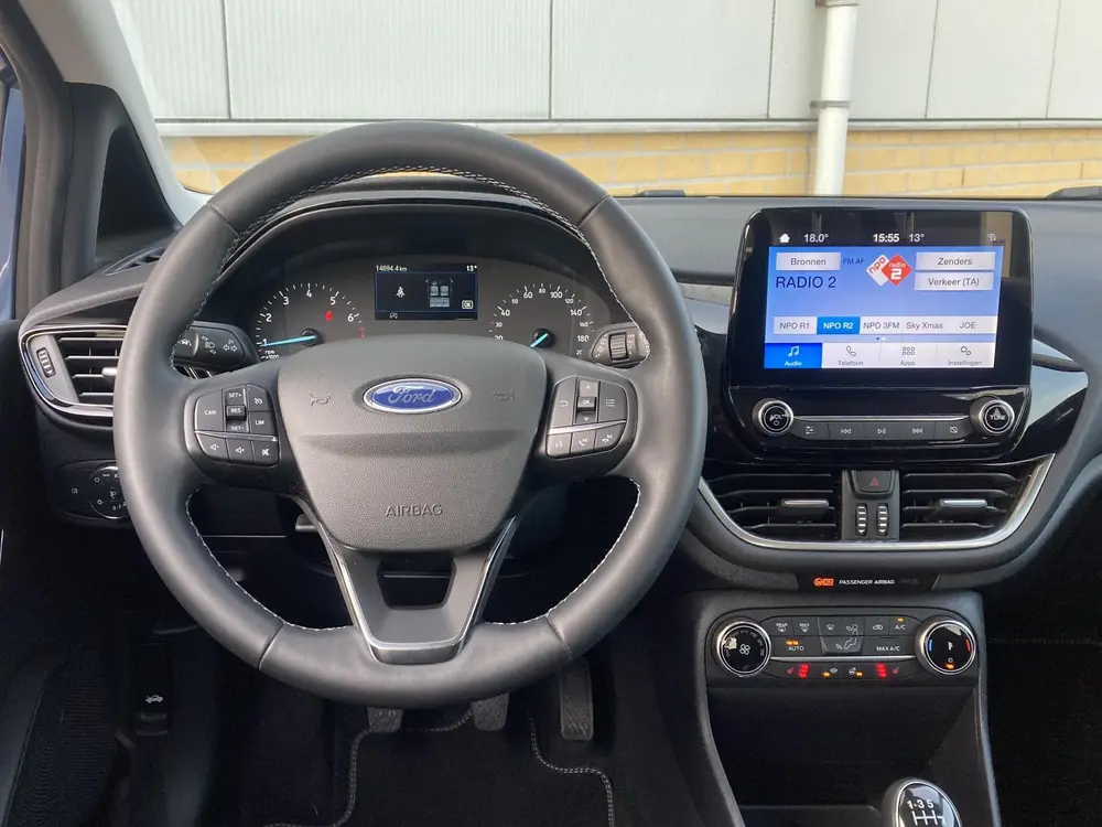 Ford Fiesta 1.0 EcoBoost Hybrid 125 pk Titanium Apple uit 2023, foto 9