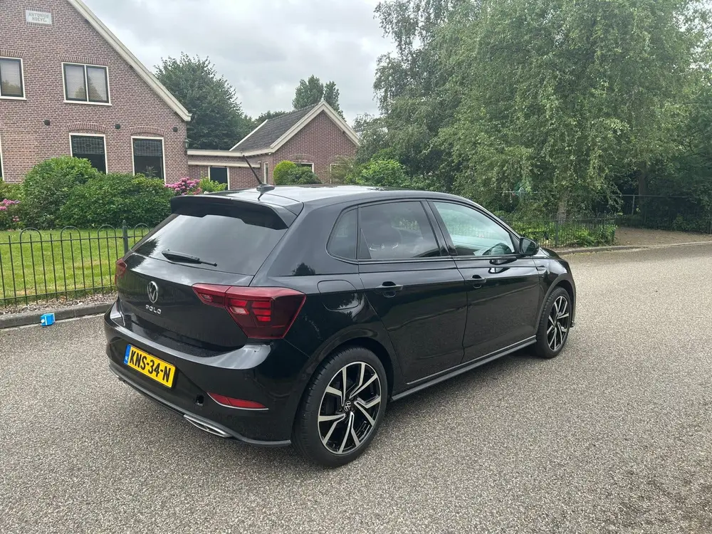Volkswagen Polo 1.0 TSI 95pk 2x R LINE 2023 Zwart uit 2023, foto 5