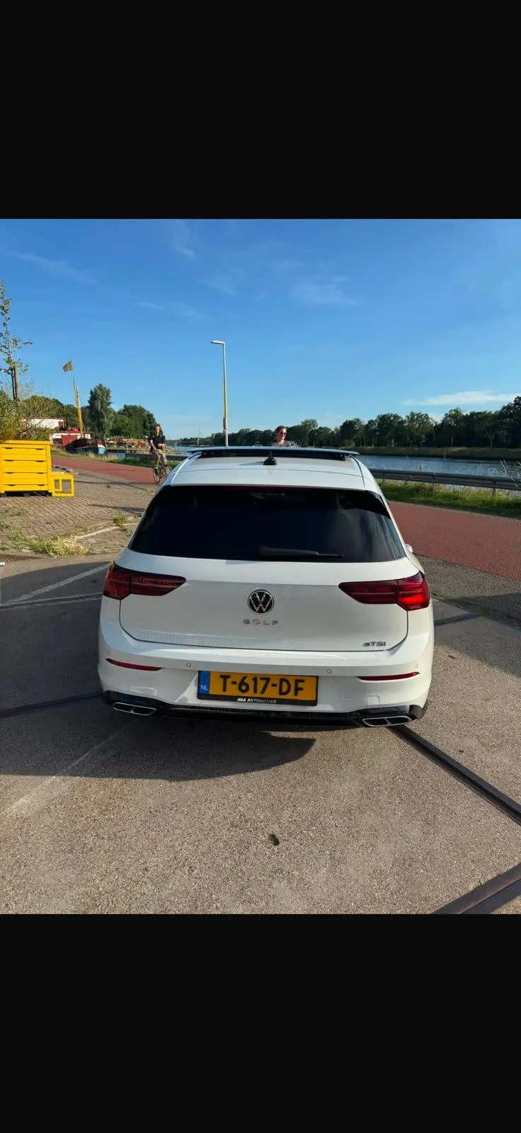 Volkswagen Golf 1.5 Etsi   3x Rline Wit uit 2021, foto 4