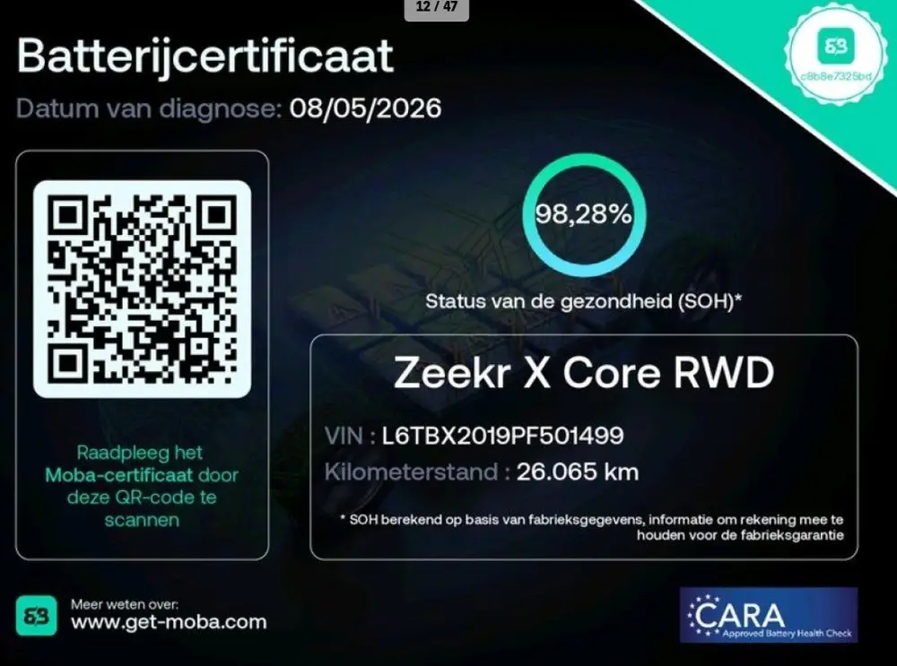Zeekr X RWD Long Range 69 kWh Pine Green 98% SOH uit 2024, foto 3