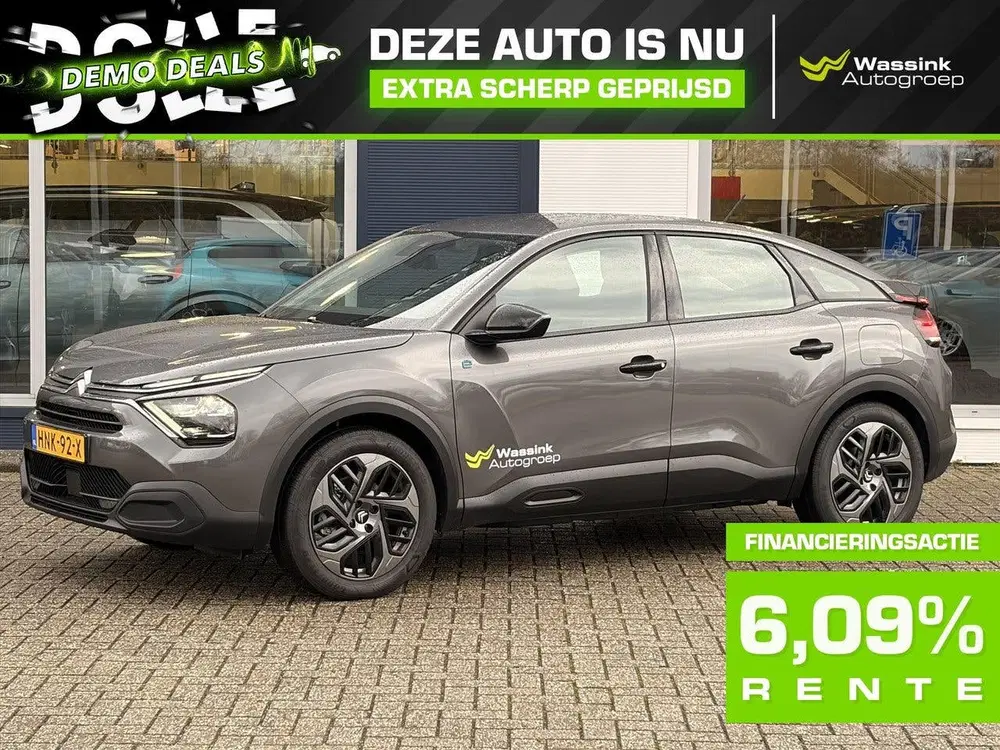 Citroën C4 Ë-C4 EV I DEMO DEAL I 50kWh 136pk You 3-Fa uit 2025