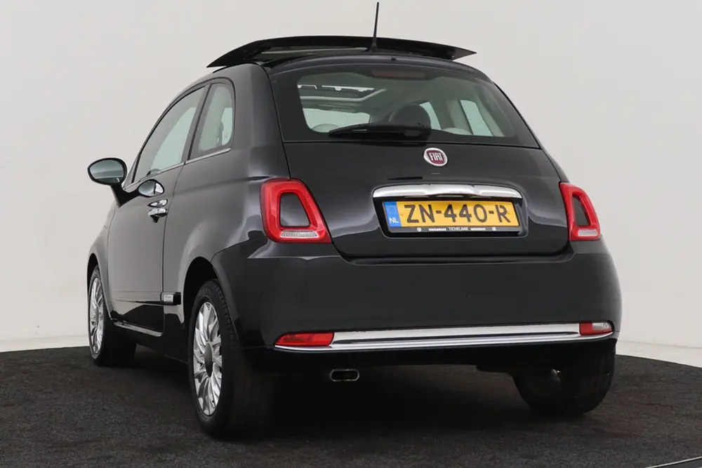 Fiat 500 0.9 TwinAir Turbo Lounge | UNIEK glazen schuif-/kan uit 2019, foto 10