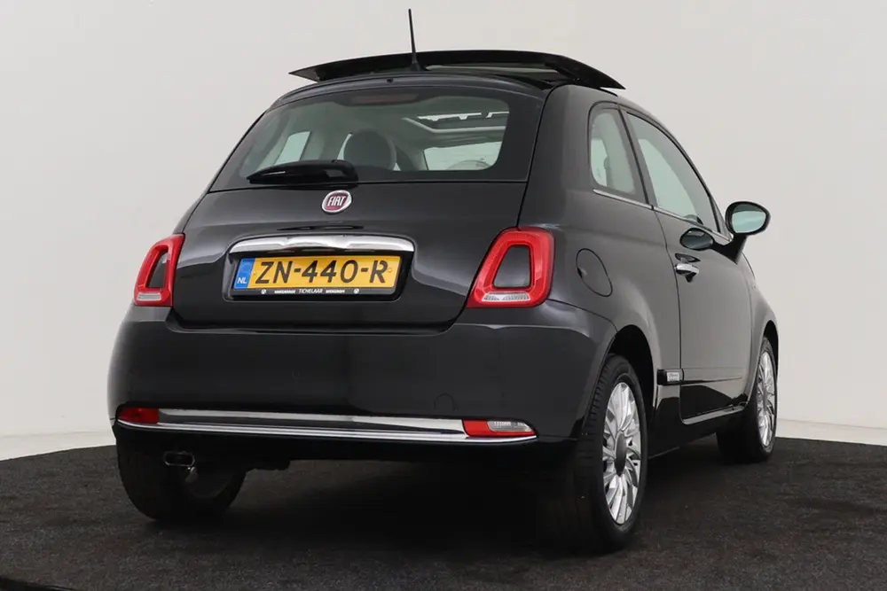 Fiat 500 0.9 TwinAir Turbo Lounge | UNIEK glazen schuif-/kan uit 2019, foto 11