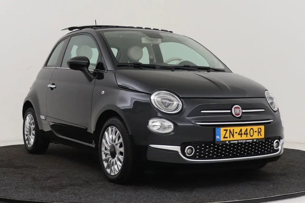Fiat 500 0.9 TwinAir Turbo Lounge | UNIEK glazen schuif-/kan uit 2019, foto 13