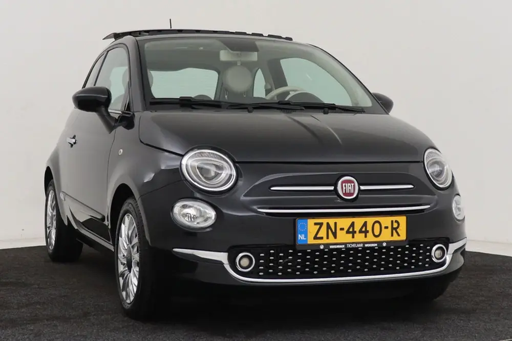 Fiat 500 0.9 TwinAir Turbo Lounge | UNIEK glazen schuif-/kan uit 2019, foto 14