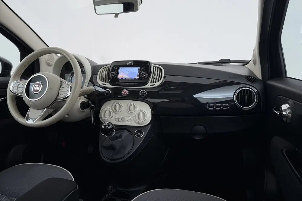 Fiat 500 0.9 TwinAir Turbo Lounge | UNIEK glazen schuif-/kan uit 2019, foto 17