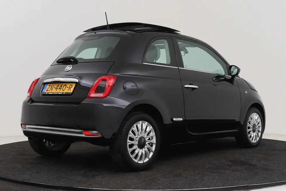 Fiat 500 0.9 TwinAir Turbo Lounge | UNIEK glazen schuif-/kan uit 2019, foto 2