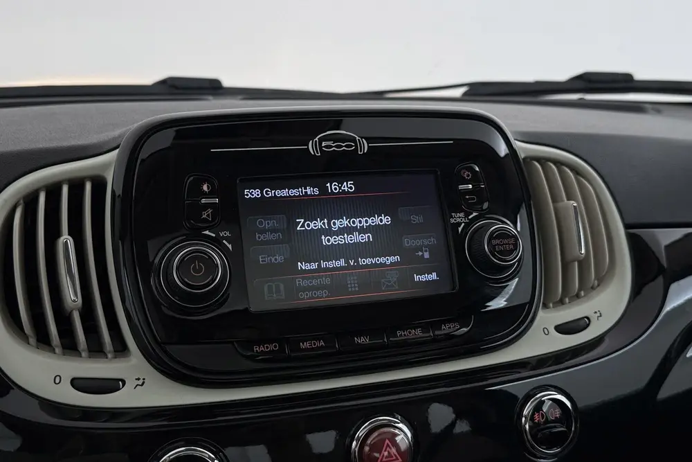 Fiat 500 0.9 TwinAir Turbo Lounge | UNIEK glazen schuif-/kan uit 2019, foto 20