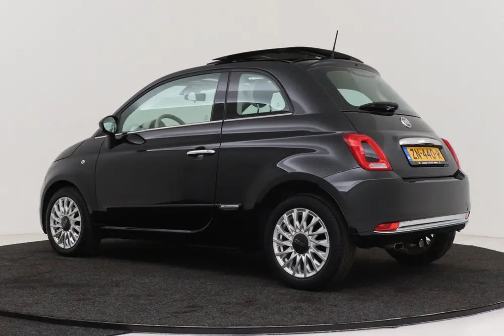 Fiat 500 0.9 TwinAir Turbo Lounge | UNIEK glazen schuif-/kan uit 2019, foto 6