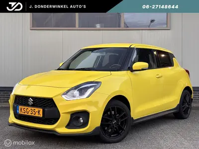 Suzuki Swift 1.4 Sport 140PK CHAMPION YELLOW camera RIJKLAAR uit 2019