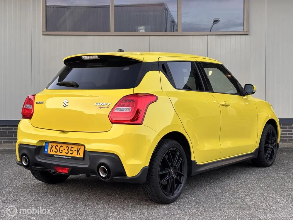 Suzuki Swift 1.4 Sport 140PK CHAMPION YELLOW camera RIJKLAAR uit 2019, foto 2