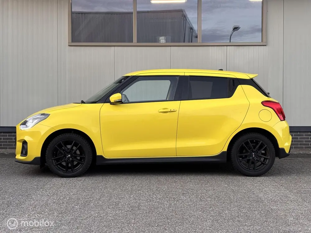 Suzuki Swift 1.4 Sport 140PK CHAMPION YELLOW camera RIJKLAAR uit 2019, foto 4