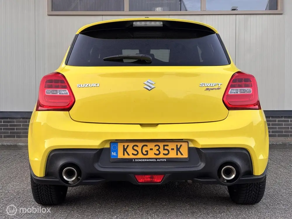 Suzuki Swift 1.4 Sport 140PK CHAMPION YELLOW camera RIJKLAAR uit 2019, foto 5