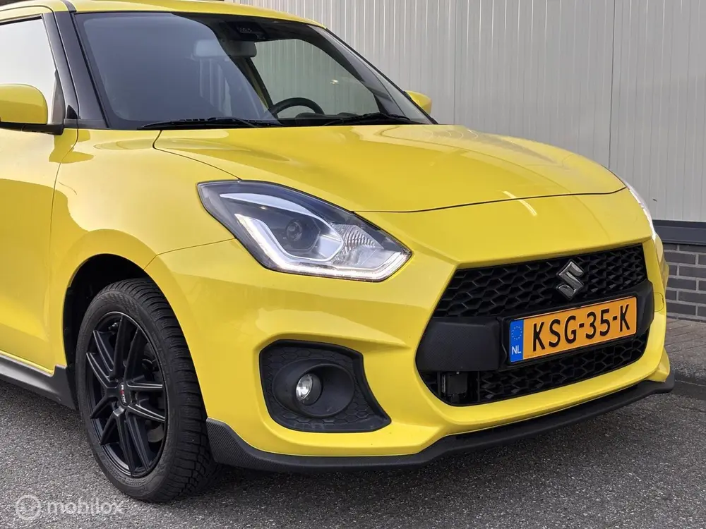 Suzuki Swift 1.4 Sport 140PK CHAMPION YELLOW camera RIJKLAAR uit 2019, foto 7