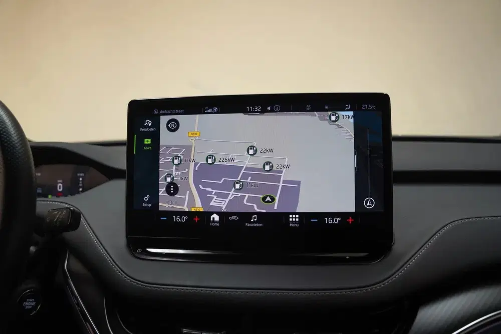 Skoda Enyaq 60 Sportline 3-Fase [ Trekhaak Navi Half-l uit 2021, foto 7