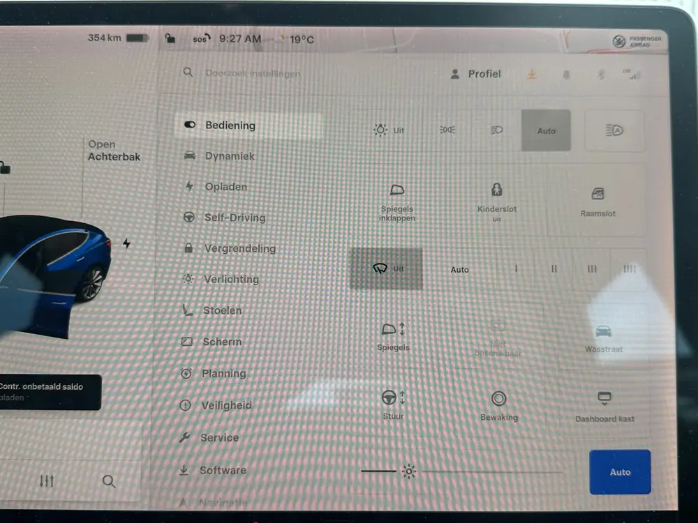 Tesla Model 3 Long Range AWD 75 kWh SOH 89% uit 2019, foto 14