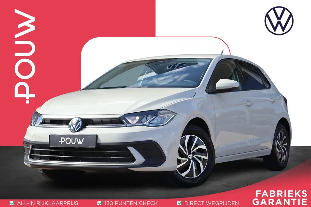 Volkswagen Polo 1.0 TSI 95pk Life Edition | Carplay | Camera uit 2024