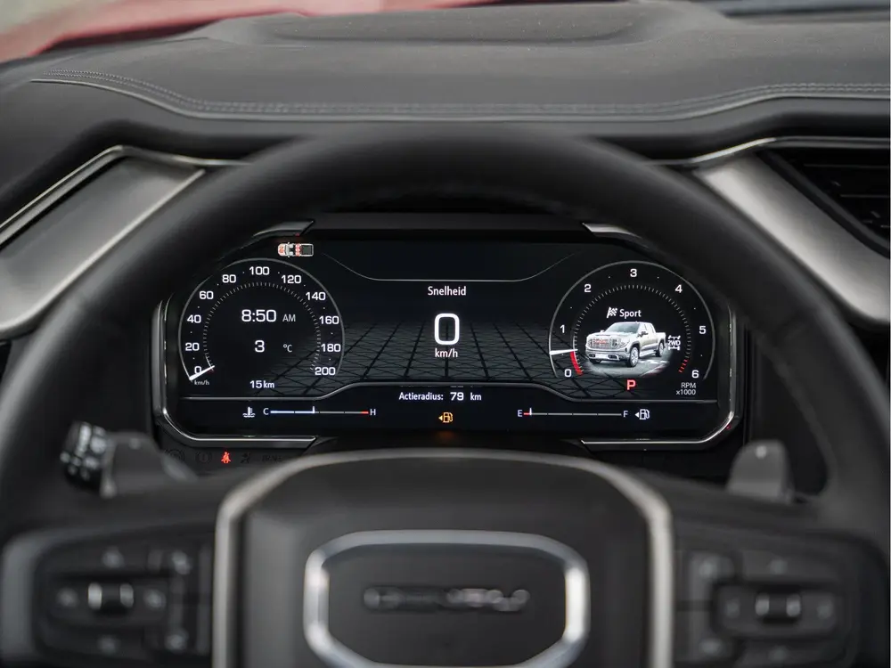 GMC Sierra 1500 Denali 6.2L V8 426pk |Adaptive Cruise |360 g uit 2024, foto 12