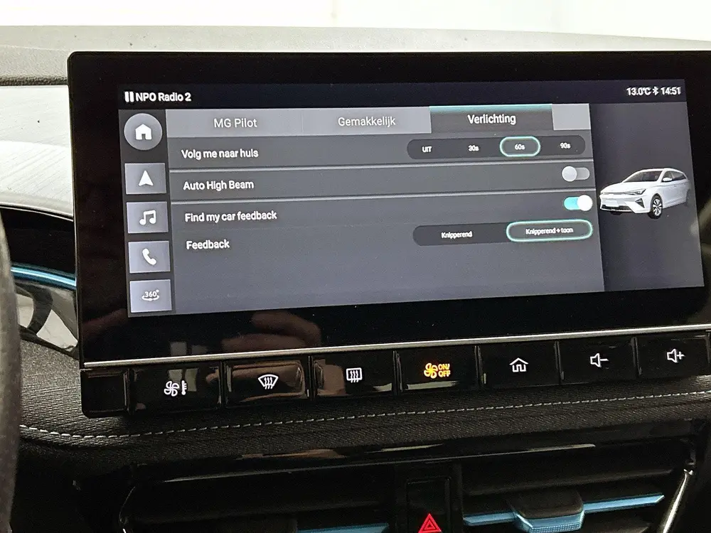 MG MG5 Standard Range Luxury 50 kWh uit 2022, foto 16