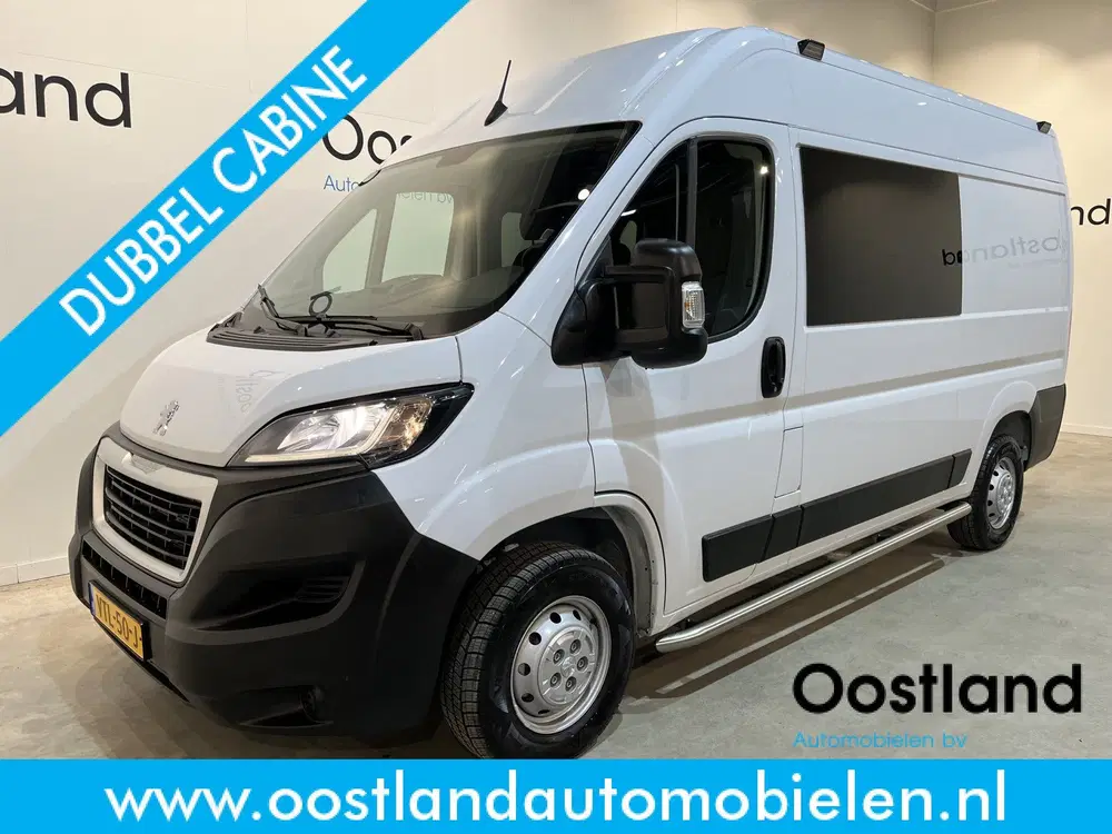 Peugeot Boxer 2.2 HDi 120 PK L2H2 DC 6 pers uit 2023
