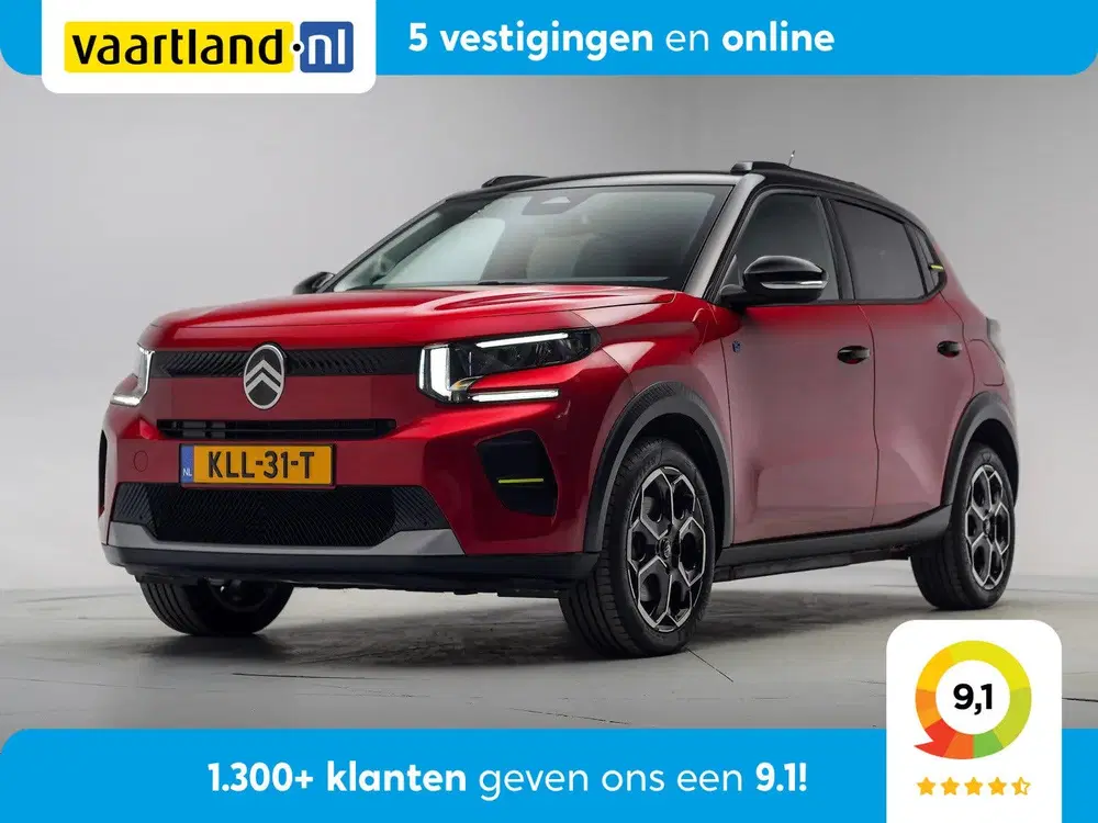 Citroën C3 ë-C3 Max 113pk 44 kWh [ Slechts 900km ][ C uit 2024