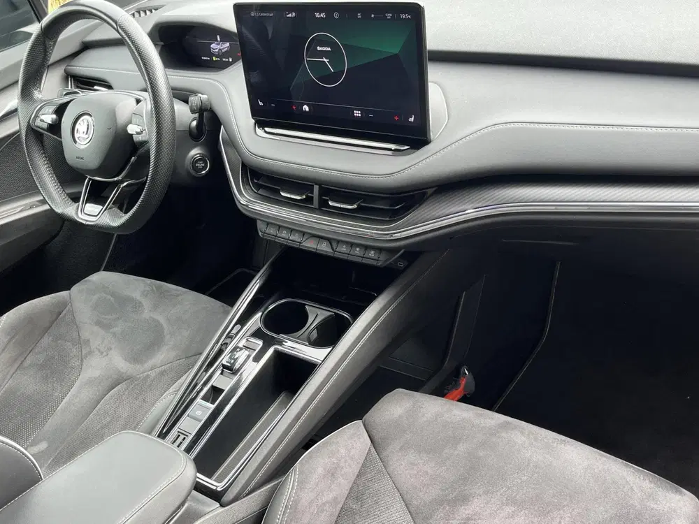 Skoda Enyaq 80 Sportline 204PK BTW SOH94% ACC+TREKH+KE uit 2023, foto 2