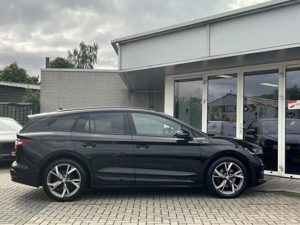 Skoda Enyaq 80 Sportline 204PK BTW SOH94% ACC+TREKH+KE uit 2023, foto 3