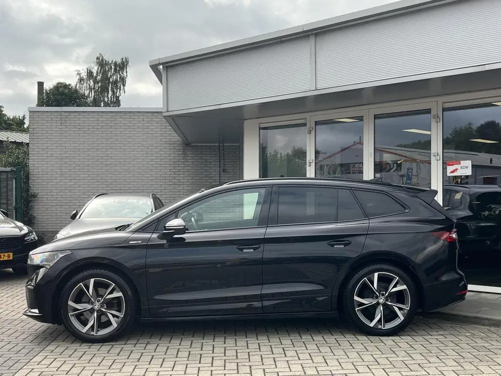Skoda Enyaq 80 Sportline 204PK BTW SOH94% ACC+TREKH+KE uit 2023, foto 4