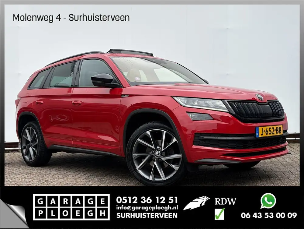 Skoda Kodiaq 1.5 TSI Sportline Carplay Stoelverw. Trekhaak A uit 2020