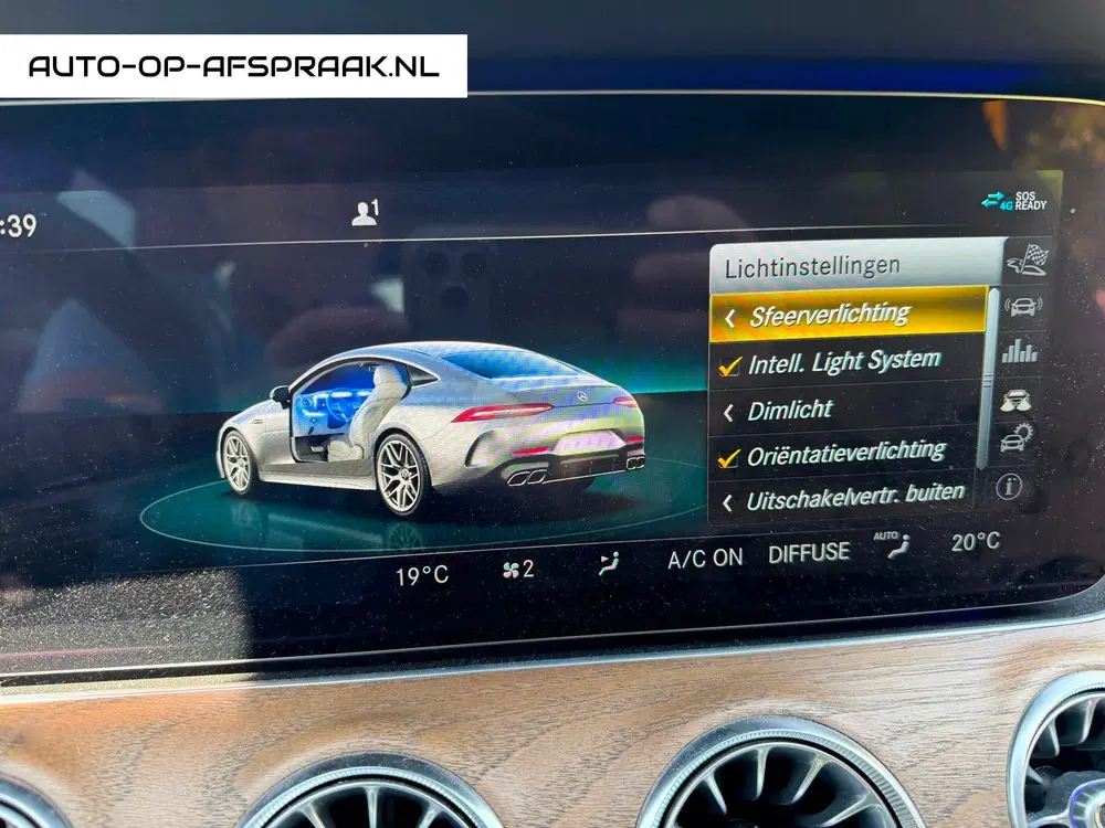 Mercedes-Benz AMG GT AMG 63 S 4MATIC Burmester uit 2019, foto 14