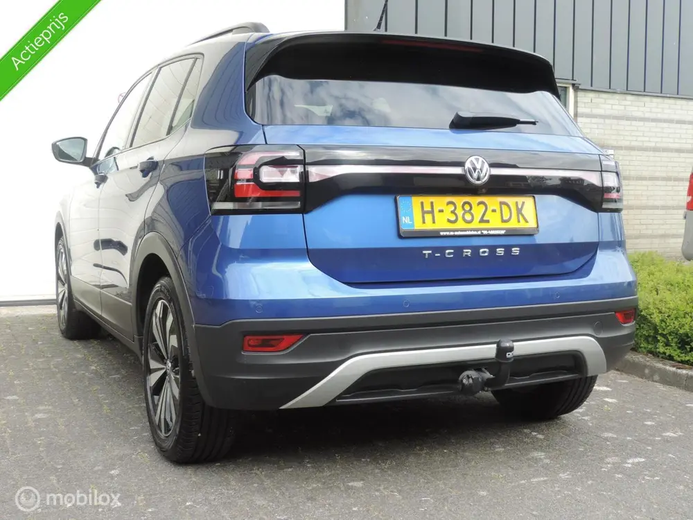 Volkswagen T-Cross 1.0 TSI StyleAUTOMAAT,NAVI,TREKHAAK! uit 2020, foto 13