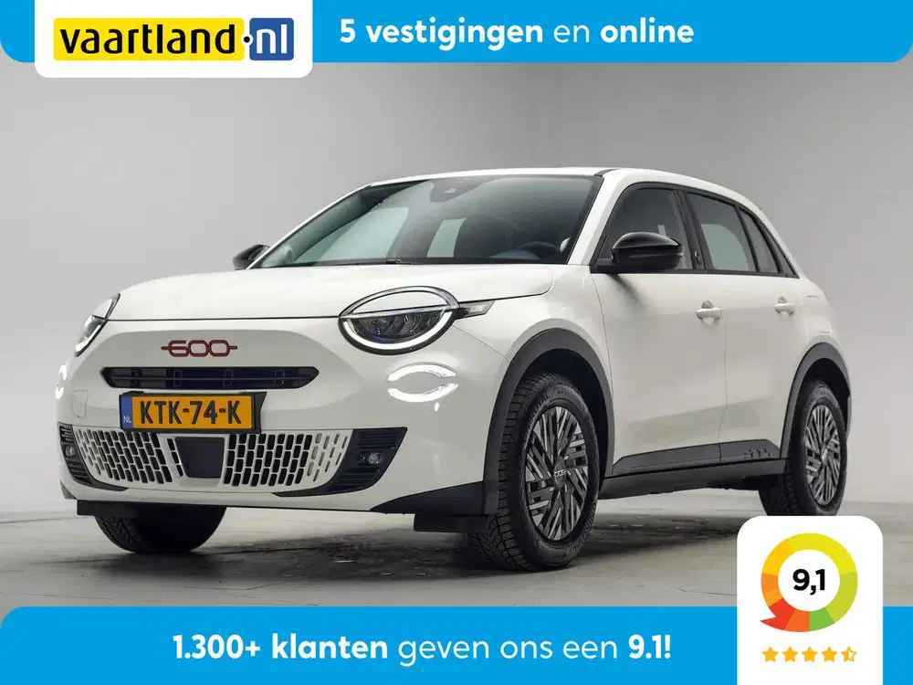 Fiat 600e RED 54 kWh [ LED Apple uit 2024