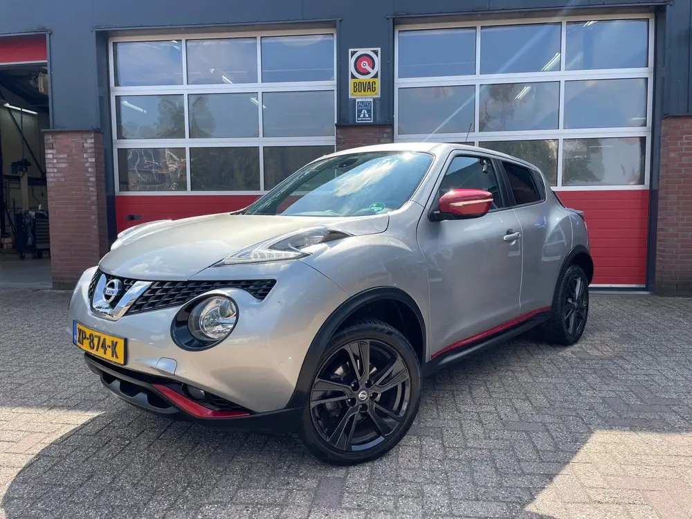 Nissan Juke N-Line 1.2 DIG-T, Trekhaak, Navi, All-seasonband uit 2019, foto 2