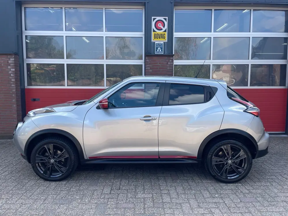 Nissan Juke N-Line 1.2 DIG-T, Trekhaak, Navi, All-seasonband uit 2019, foto 3