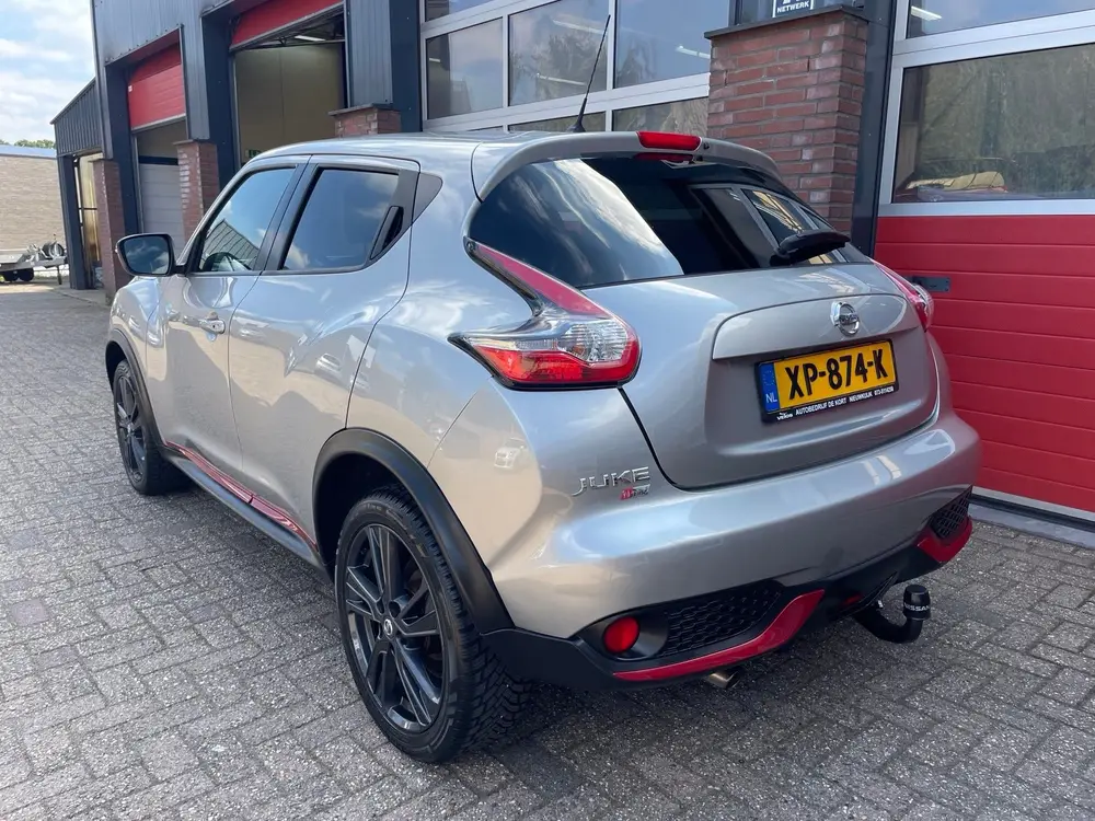 Nissan Juke N-Line 1.2 DIG-T, Trekhaak, Navi, All-seasonband uit 2019, foto 4