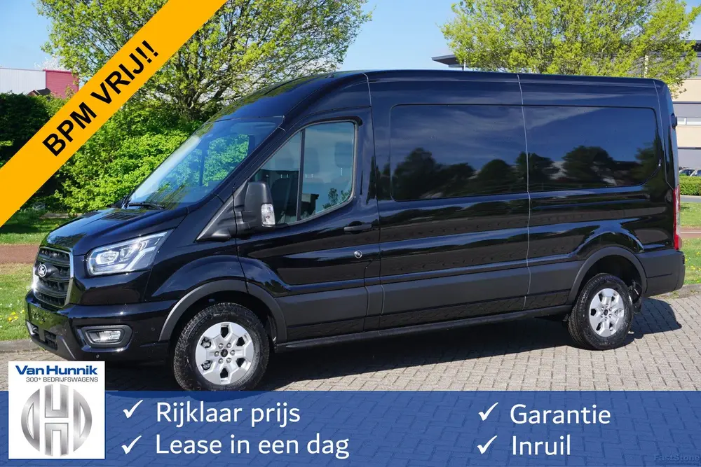 Ford Transit 350L L3H2 Limited AUT-8 165PK BPM VRIJ Nav uit 2024